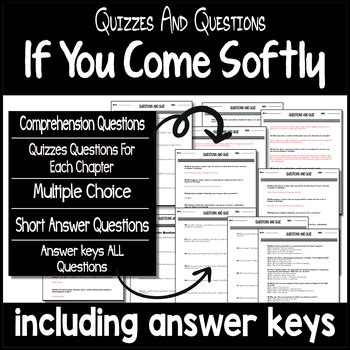 if you come softly test|If You Come Softly Questions and Answers .